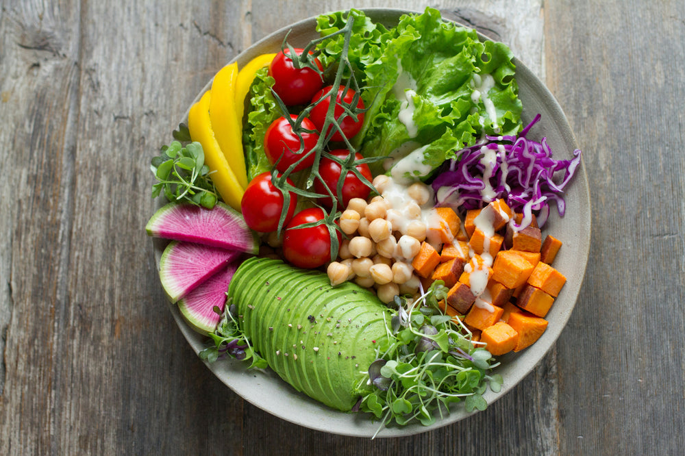 Eating for skin health. Focus on fruits, vegetables, nuts, seeds, and whole foods. Avoid processed foods and added sugars.