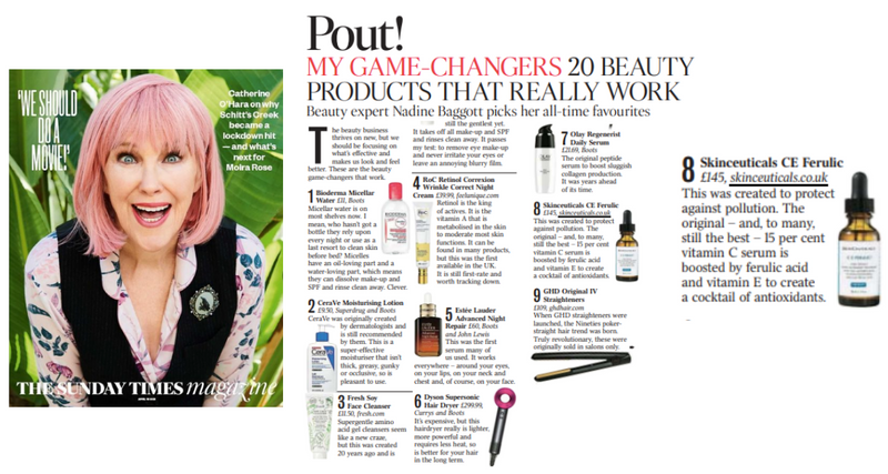 Beauty Expert Nadine Baggott's all time favourite products