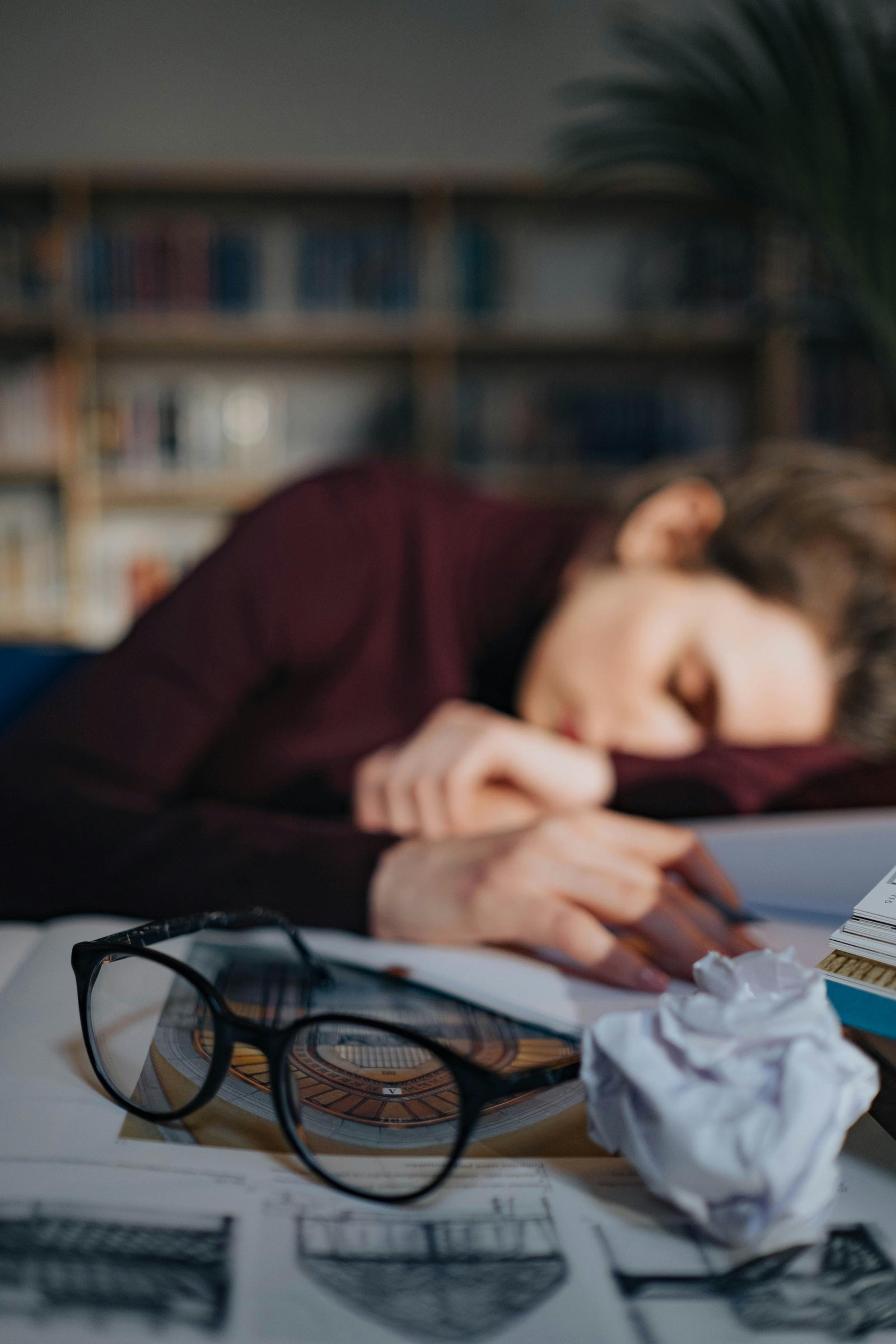 Tired but Wired — When Stress Steals Sleep