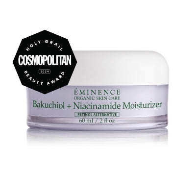 Eminence Bakuchiol and Niacinamide cream. Winner of best retinol alternative in the recent Cosmopolitan’s 2024 Holy Grail Beauty Awards: Skin, Makeup, Hair