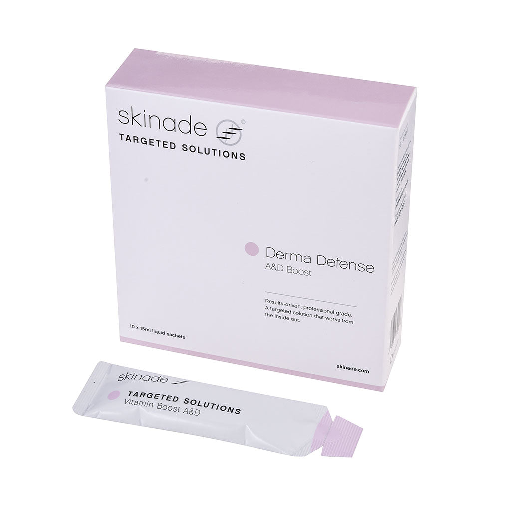 Skinade Targeted Solutions Derma Drink Dublin, skin drink products, skinade ingredients